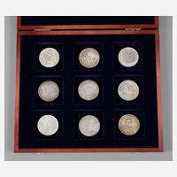 Konvolut Silbermünzen China111