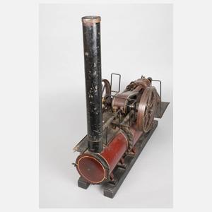 Wilhelm Bischoff Dresden große stationäre Lokomobile