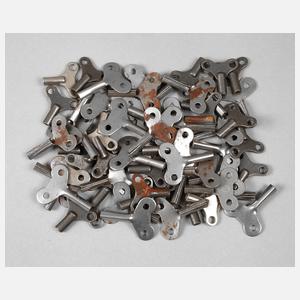 Konvolut Spielzeugschlüssel