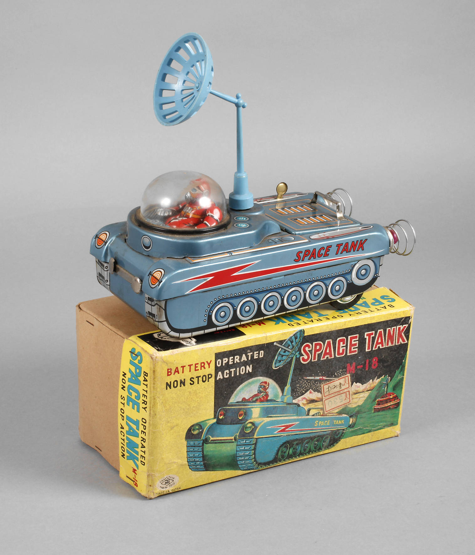 Masudaya Raumfahrzeug ”Space Tank”