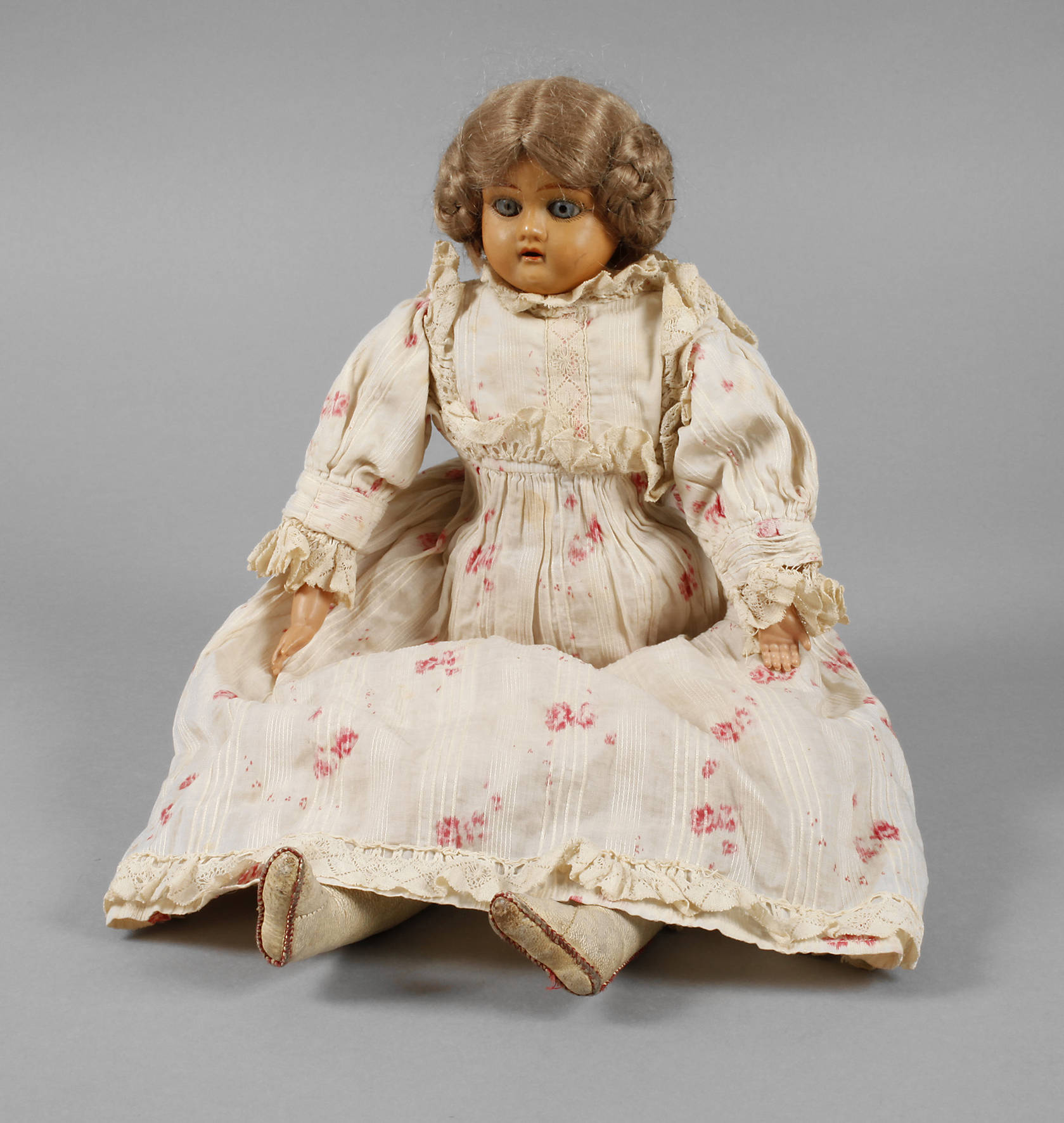 Schildkröt Celluloidkopfpuppe