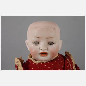Hertel, Schwab & Co. Porzellankopfpuppe