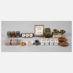 Konvolut Puppenküchenzubehör