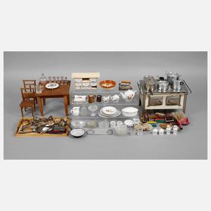 Konvolut Puppenküchen-Zubehör