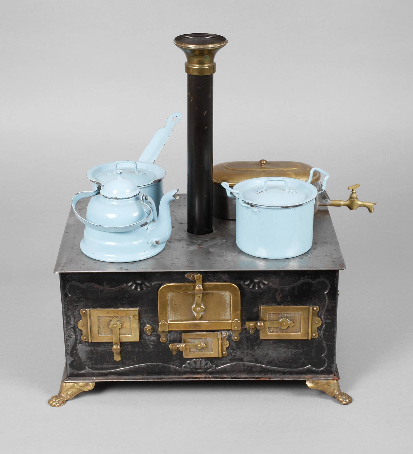 Bing Puppenherd mit Zubehör