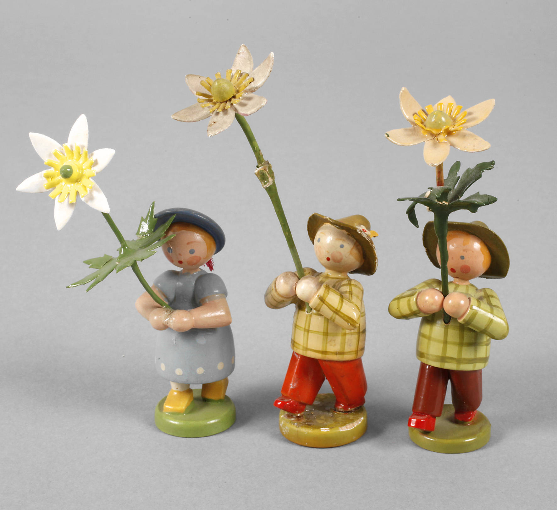 Konvolut Blumenkinder Erzgebirge