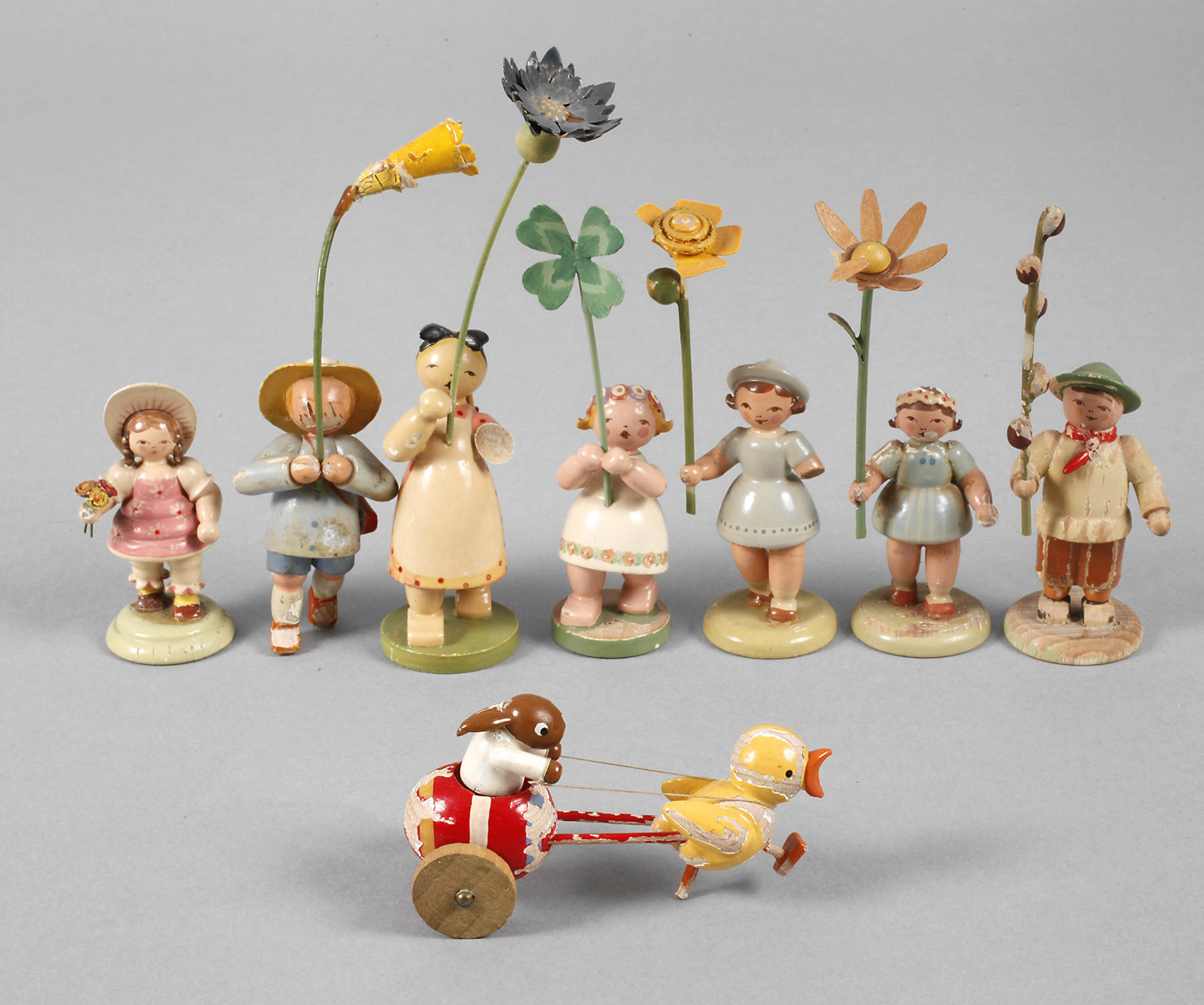 Konvolut Aufstellfiguren Erzgebirge