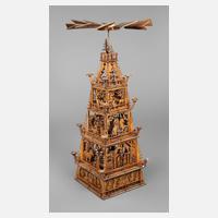 Weihnachtspyramide Erzgebirge111