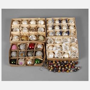 Konvolut Christbaumschmuck