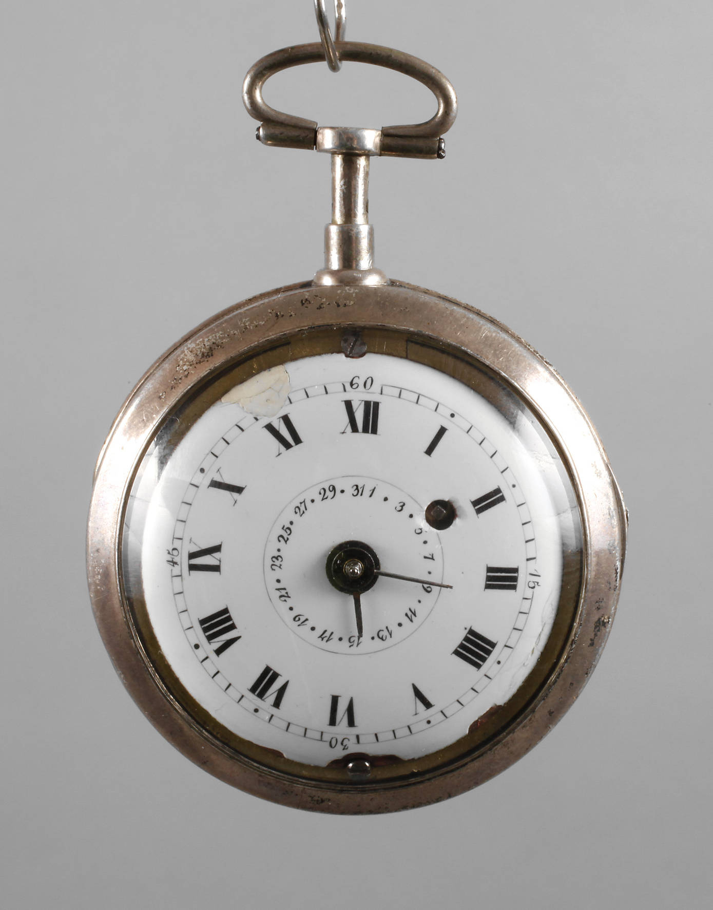 Spindeluhr mit Repetition