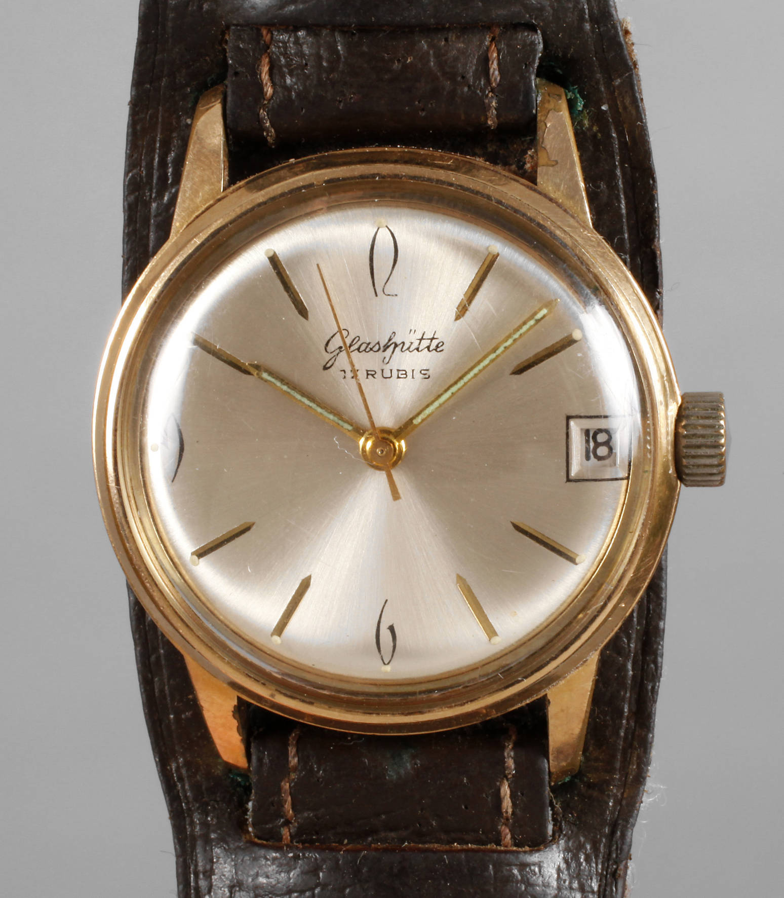 Herrenarmbanduhr Glashütte