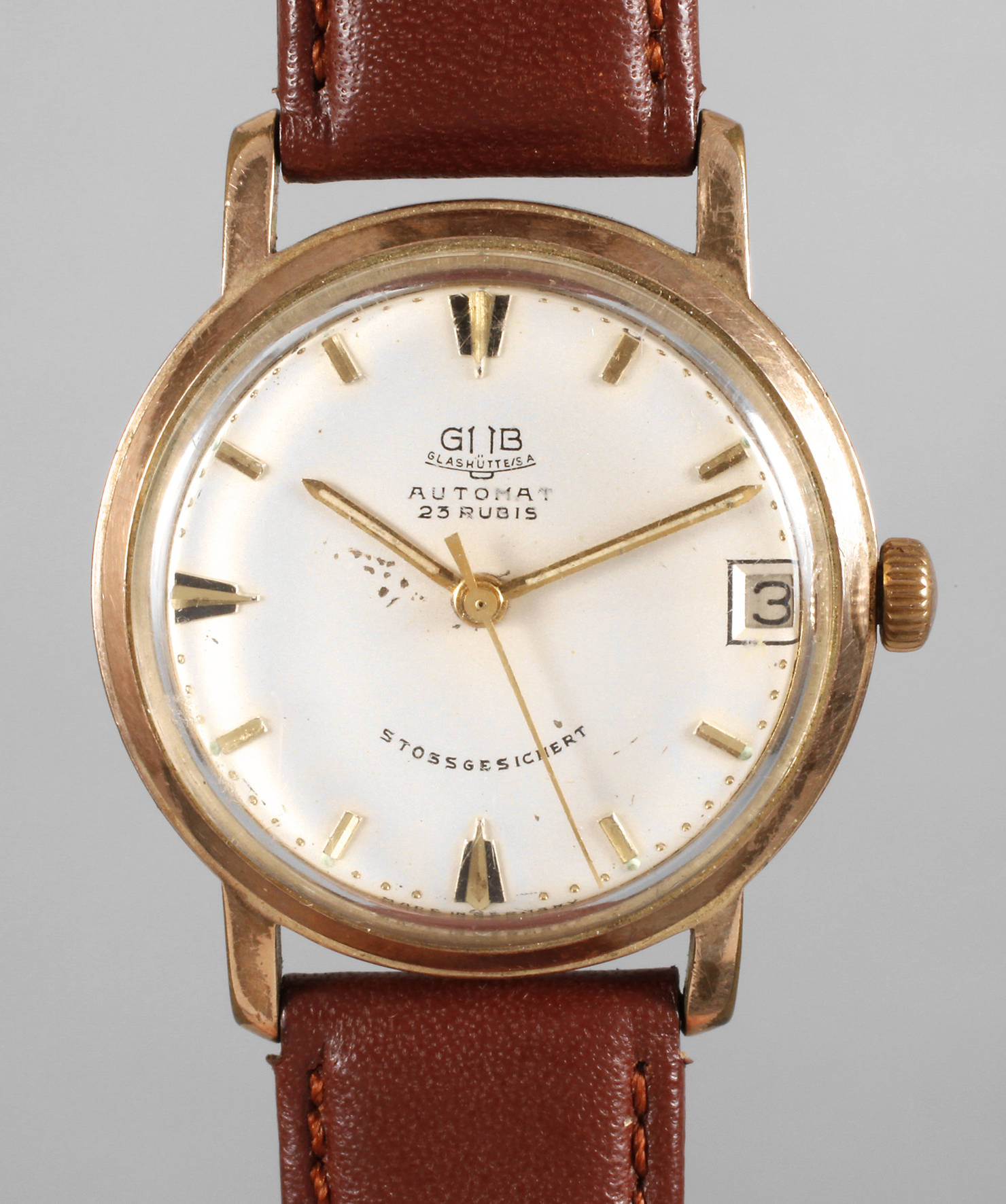 Herrenarmbanduhr Glashütte