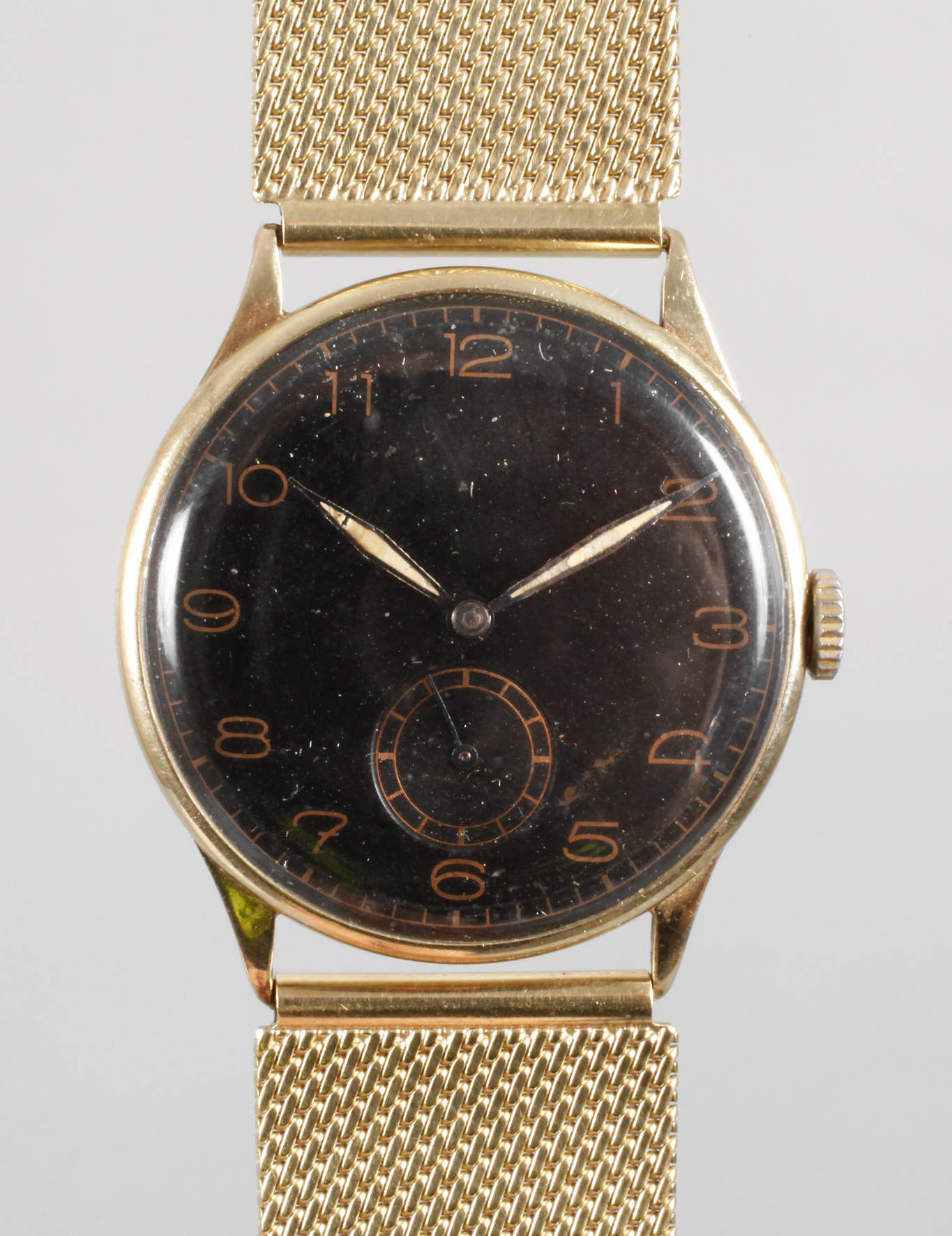 Herrenarmbanduhr Gold