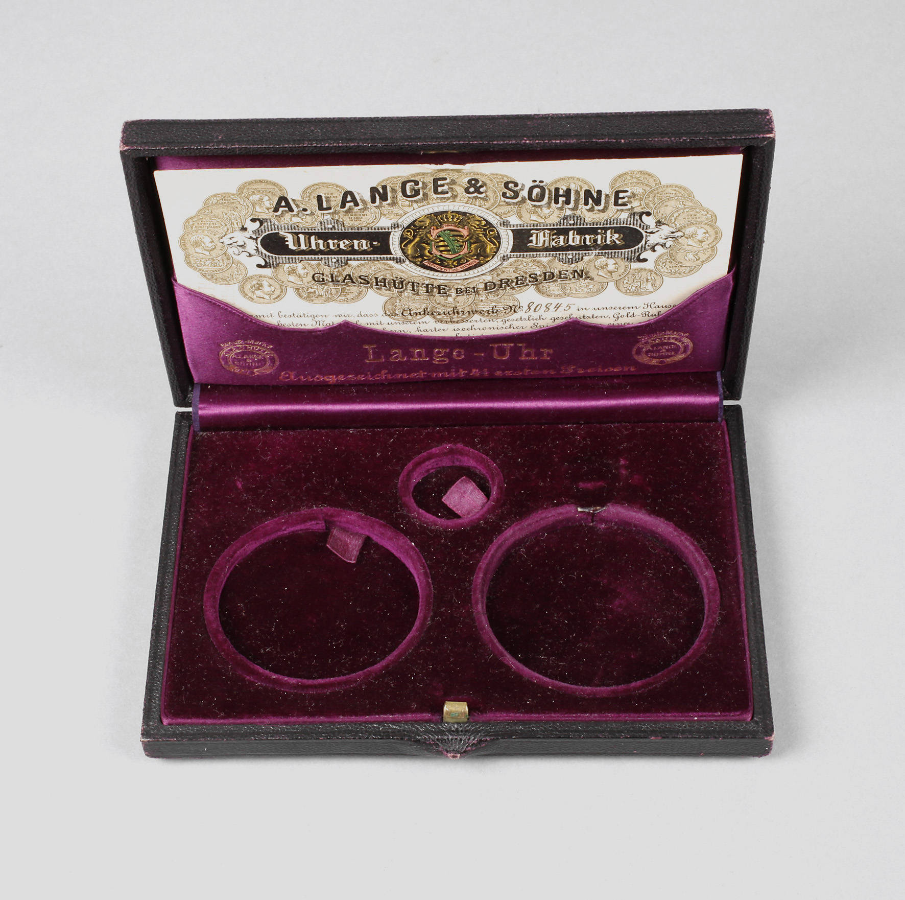 Uhrenetui Glashütte