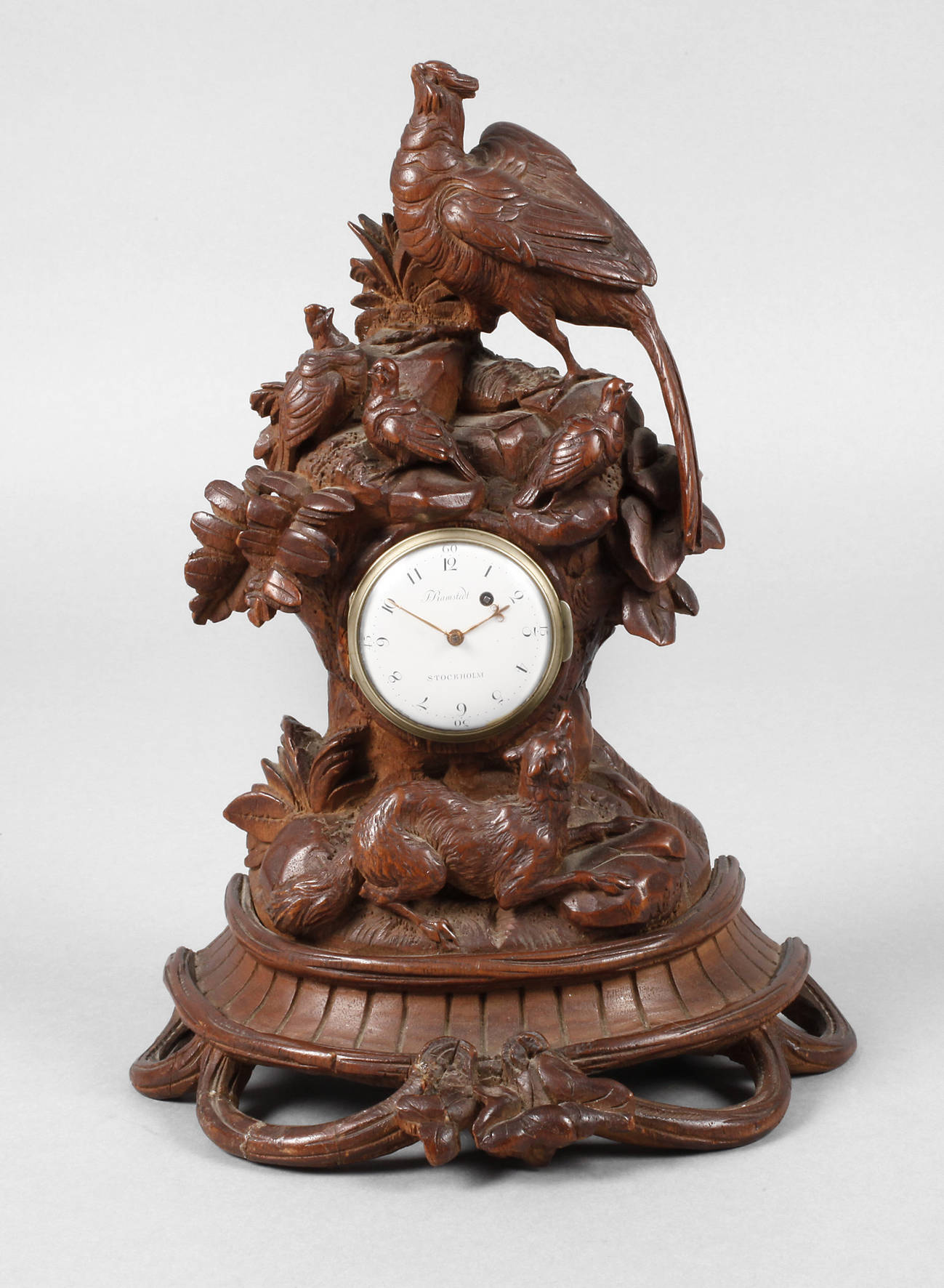 Uhrenständer Brienzer Schnitzerei