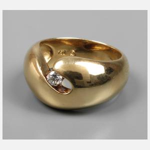 Damenring mit Brillant