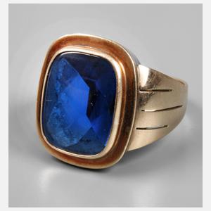 Herrenring mit Steinbesatz
