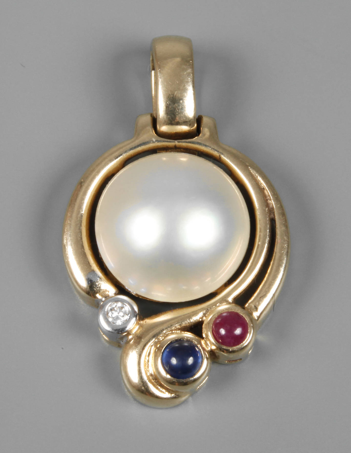 Clipanhänger mit Steinbesatz