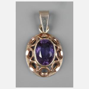 Anhänger mit Amethyst