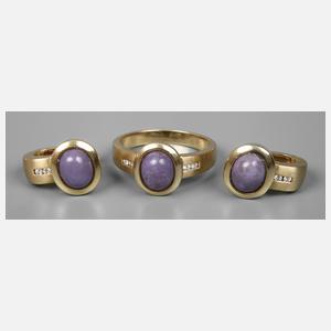 Schmuckset mit Sugelith