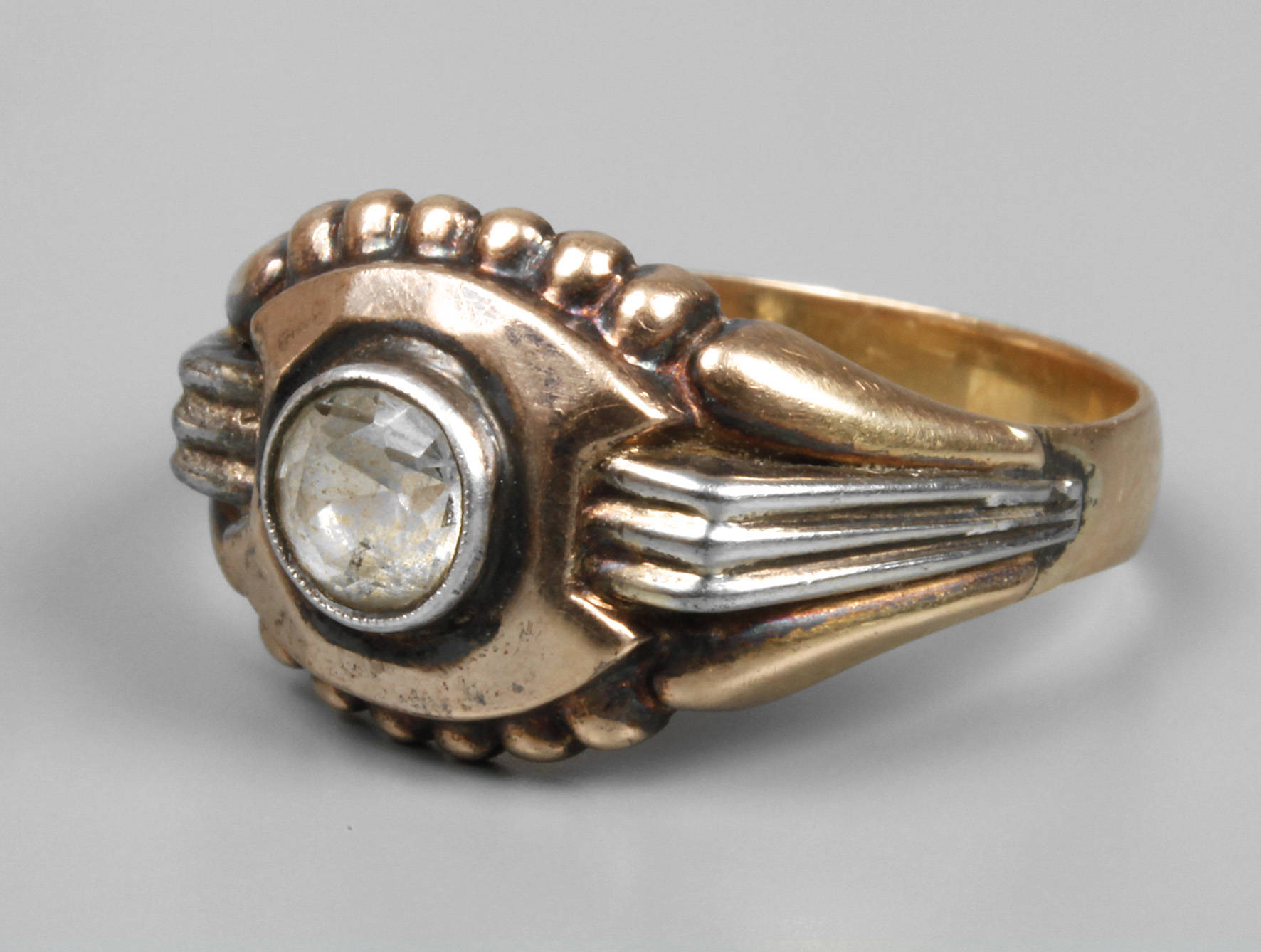 Damenring mit Bergkristall