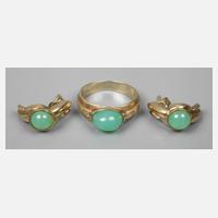 Schmuckset mit Chrysopras111