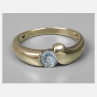 Damenring mit Blautopas111