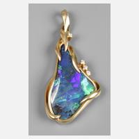 Anhänger mit Boulderopal und Brillanten111