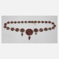 Prächtiges Granatcollier111