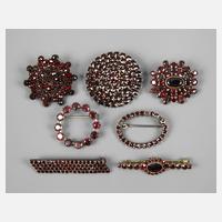 Sammlung Granatbroschen111