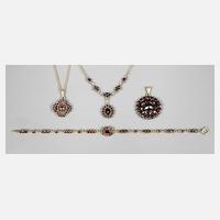 Konvolut Granatschmuck111