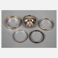 Konvolut Goldringe111