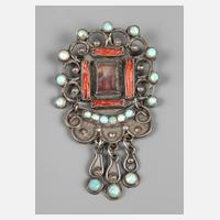 Mexiko Brosche mit Steinbesatz111