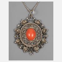 Korallenanhänger an Kette111