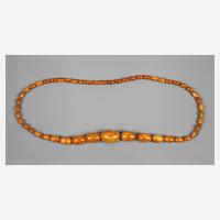 Großes Collier Bernsteinimitat111