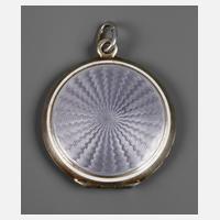 Feines Emaillemedaillon111