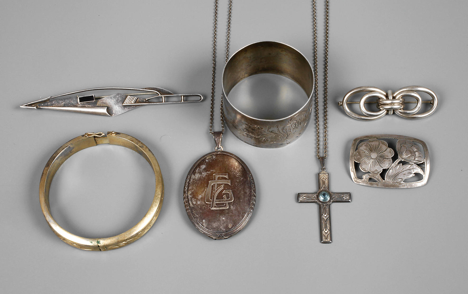 Konvolut Silberschmuck