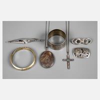 Konvolut Silberschmuck111
