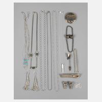 Konvolut Silberschmuck111