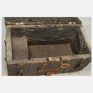 Eisenkassette Barock