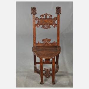 Paar barocke Stühle