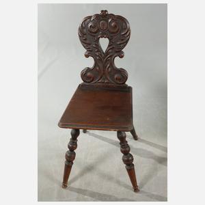 Bauerntisch und vier Stühle