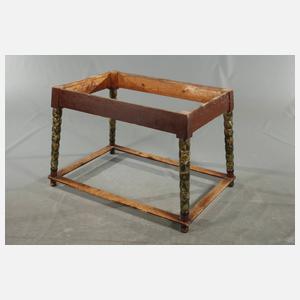 Bauerntisch und vier Stühle