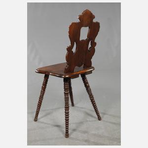 Alpenländischer Brettstuhl