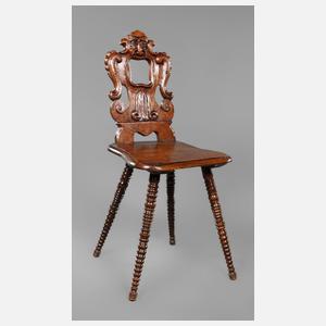 Alpenländischer Brettstuhl