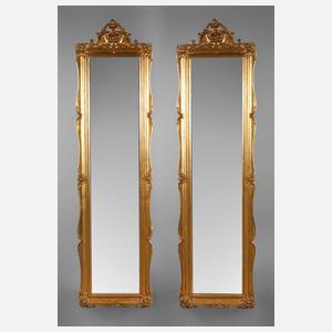 Paar große Wandspiegel