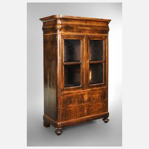 Glasschrank Spätbiedermeier