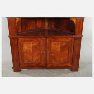 Biedermeier-Eckschrank