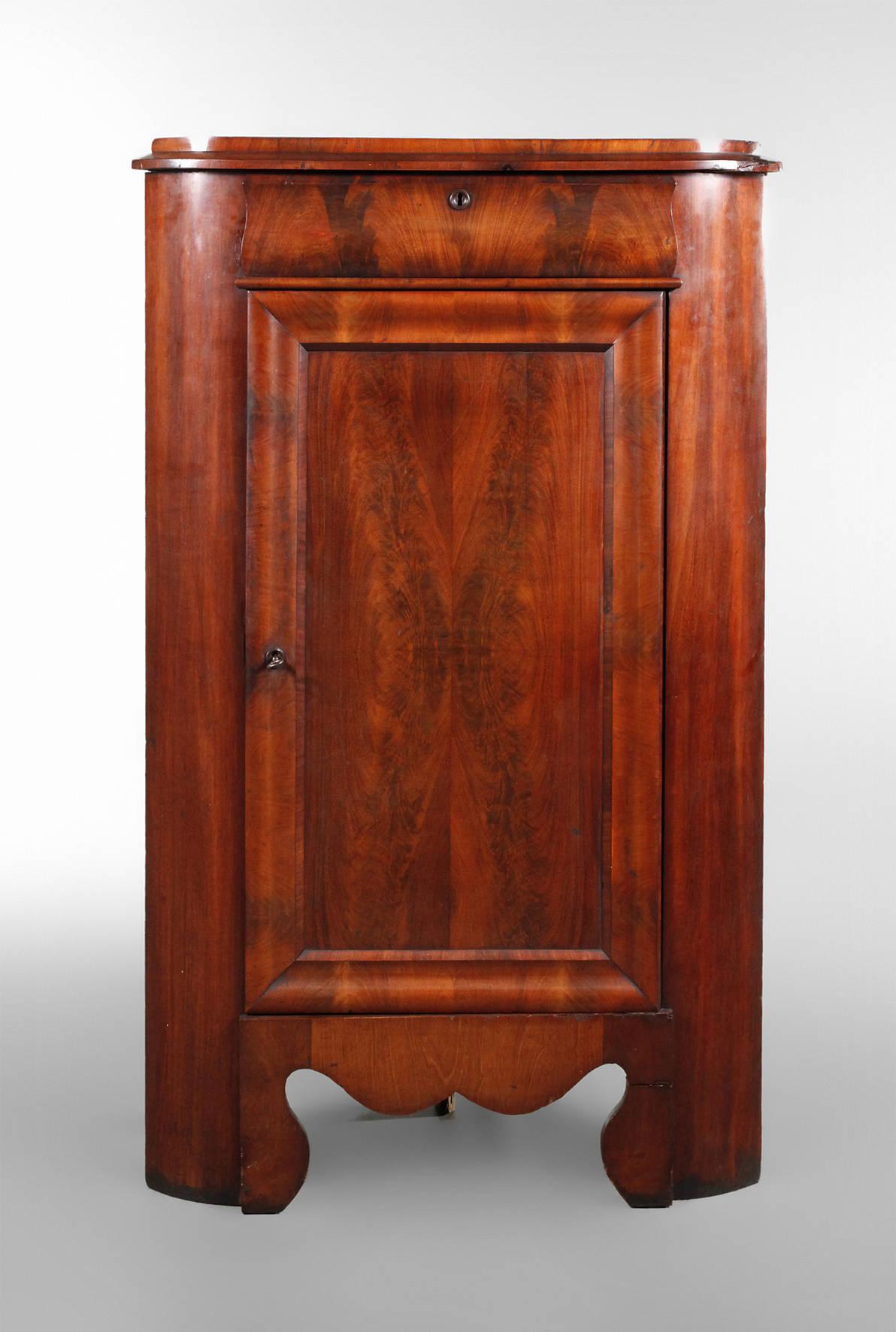 Eckschrank Biedermeier