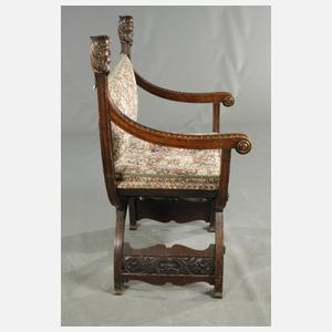 Scherensessel Neorenaissance